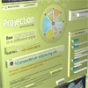 Projection template